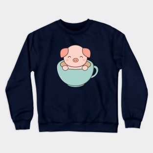 Kawaii Cute Pig Crewneck Sweatshirt